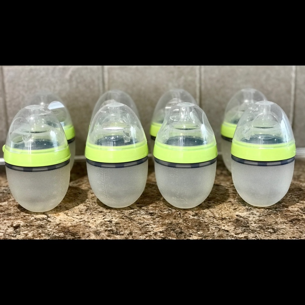 COMOTOMO Baby Bottle, Greene